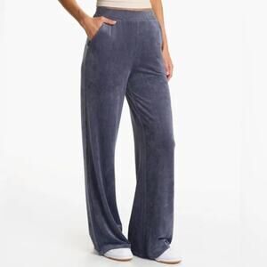 Vuori Haven Wide Leg Pants Ribbed Velour Lounge Size XS